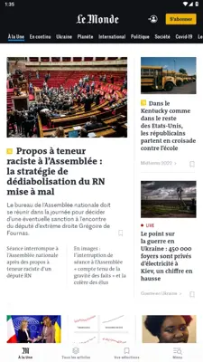 Le Monde android App screenshot 10