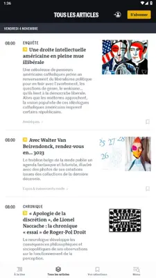 Le Monde android App screenshot 3